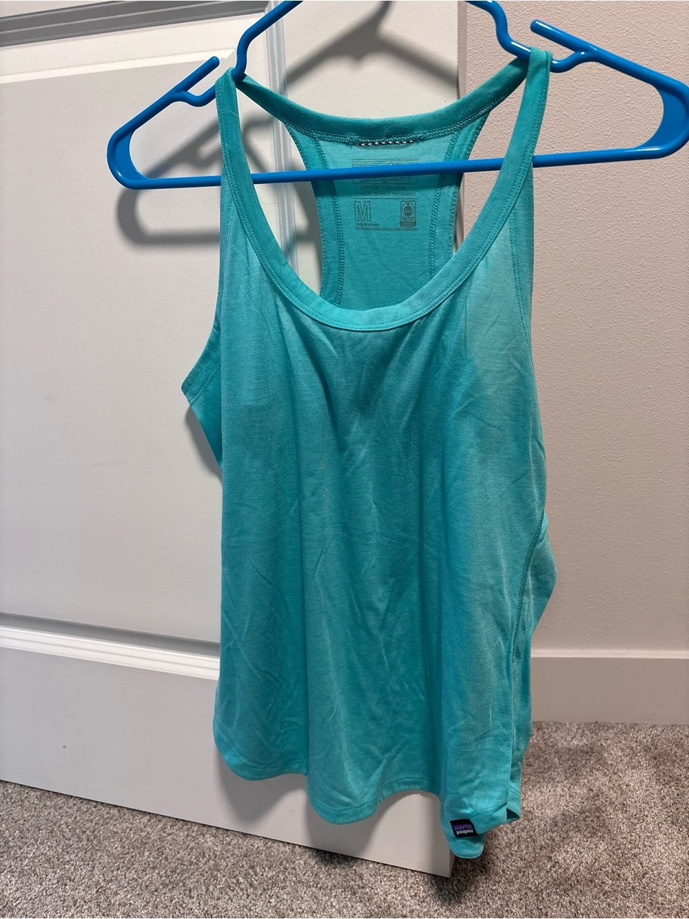 Patagonia Women’s Turquoise Racerback Tank